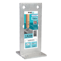 Vuepro T Blade Post Support - 140mm - Galvanised - Concealed Fixing - SuperSaverAU - view 1