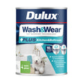 Dulux Wash&Wear +PLUS Kitchen & Bathroom Interior Paint 1L Semi Gloss Vivid White