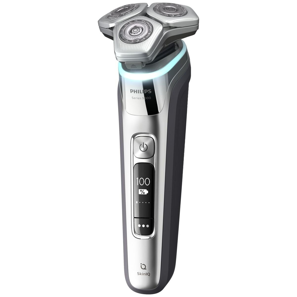 Philips Shaver Series 9000 SkinIQ - Lift and Cut - Dual SteelPrecision Blades - Chrome Silver - S9985-50