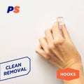 Permastik Clear Humidity Resistant Plastic Mini Clips - 12 Pack