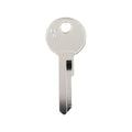 Ehi lf8 Silver Blank Key - Nickel Plated Brass - Key Duplication Solution - SuperSaverAU - view 1