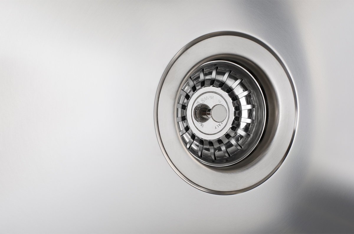 Oliveri 45L single bowl topmount laundry tub - 304 grade 18/10 stainless steel, no tap hole - TI45