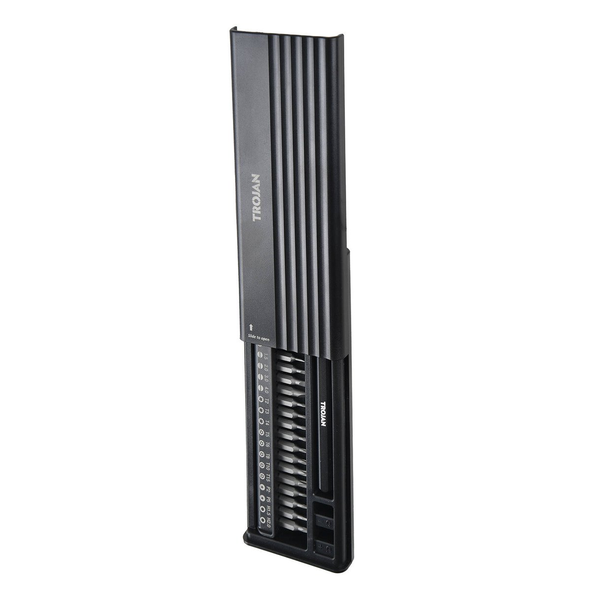 Trojan 25pce Precision Screwdriver Set - 21mm x 180mm x 72mm - Durable Storage Case - SuperSaverAU - view 4