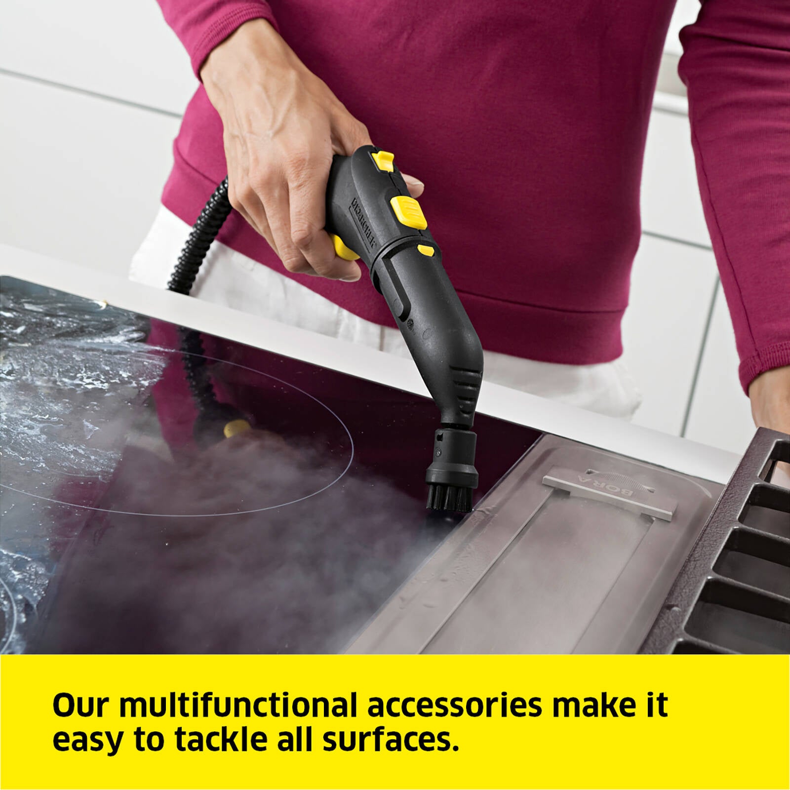 Karcher SC ATK 2 White Steam Cleaner