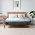 Zinus Double Green Premium Pocket Spring Euro Top Mattress - 5-Zone iCoils, Cooling Foam - AU-MSSBO4ZC-10D