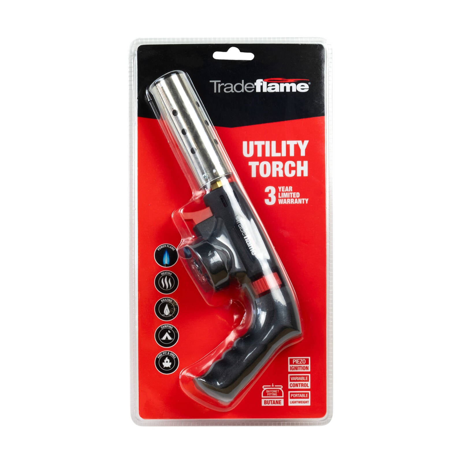 Tradeflame Utility Torch - Multi-Fuel with Variable Flame Control