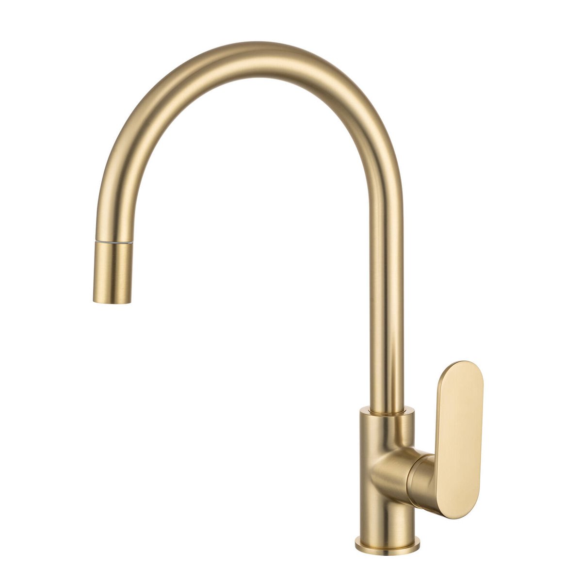 Mondella 35mm Pull Out Sink Mixer - Brushed Gold - Lead-Free Brass - 5 L/min - SuperSaverAU - view 1