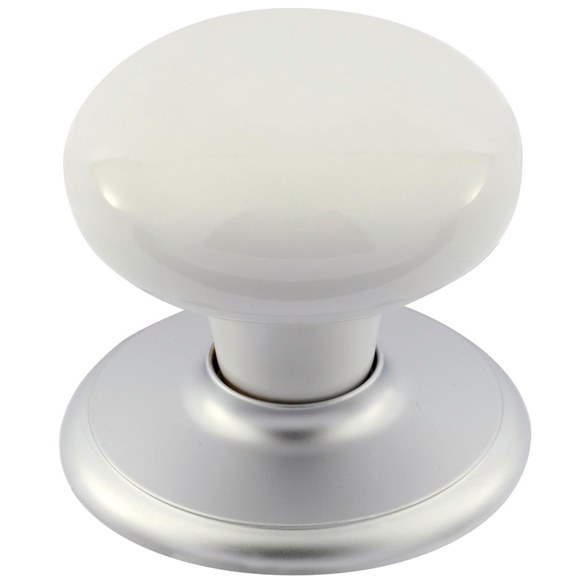 Gainsborough Classic Passage Knobset - 35mm - Satin Chrome - Nonlocking - SuperSaverAU - view 1