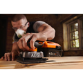 AEG 18V Sub Compact Sheet Sander Skin Only - 160mm x 109mm x 234mm - Precision Sanding Tool - SuperSaverAU - view 3