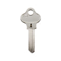 Ehi aus1 Silver Blank Key - Nickel Plated Brass - Compatible with House, Padlock, Locker Keys - SuperSaverAU - view 1