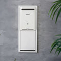 Rinnai White Lockable Recess Box - Wall Cavity Installation, Brick and Weatherboard Suitable - RBOX04LW
