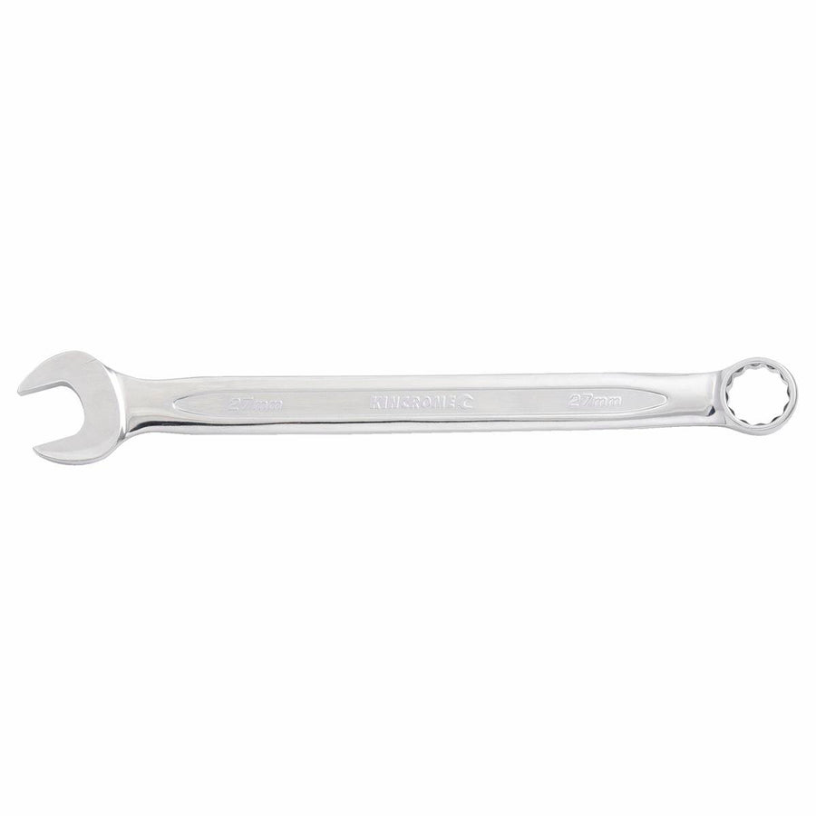 Kincrome 27mm Combination Spanner - Chrome Vanadium Steel - Silver - SuperSaverAU - view 1