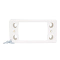 HPM Intermediate Architrave Mounting Block, 52mm 24mm Deep White Plastic CD150WE