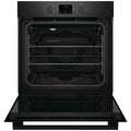 Chef 60cm Electric Multi Function Built-In Oven - 80L, Quick Cook, 7 Functions, Black - CVE614DB