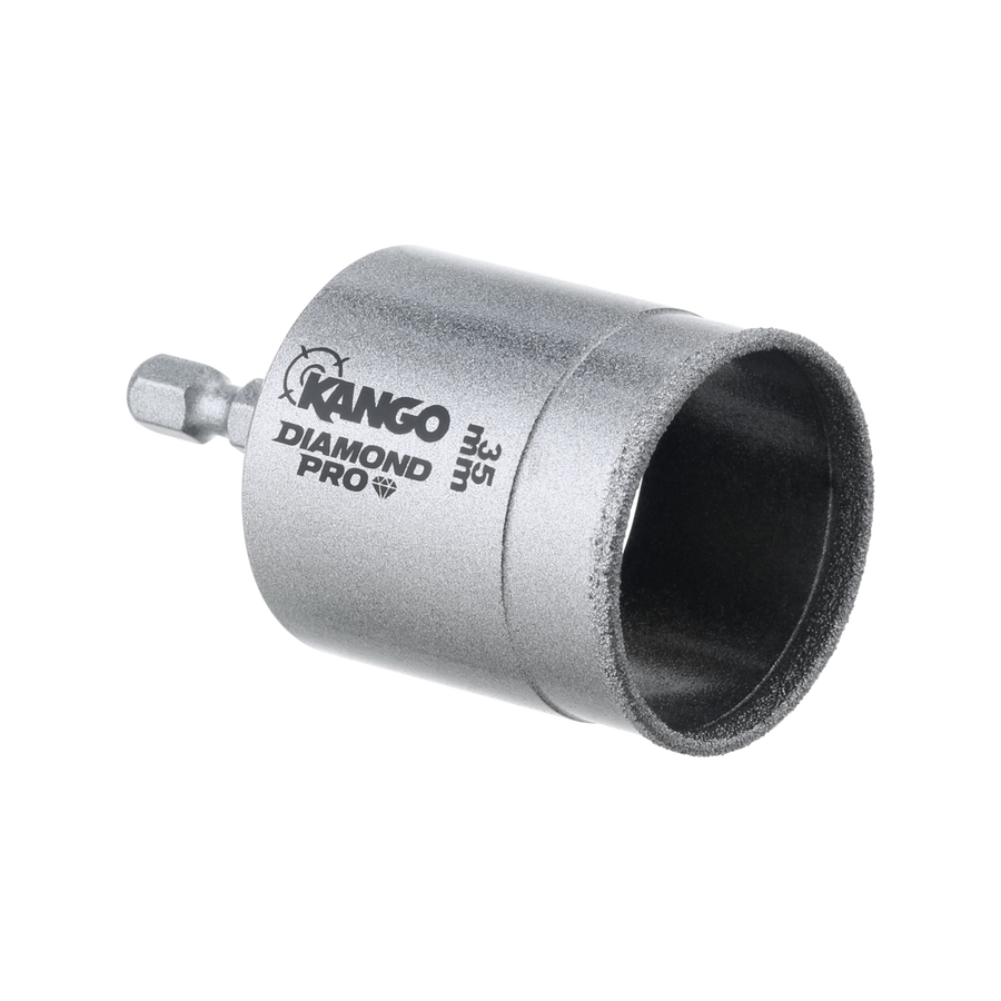 Kango Mini Diamond Pro Holesaw - 35mm - Braze-Bonded Diamonds - Fast Plug Removal - SuperSaverAU - view 1