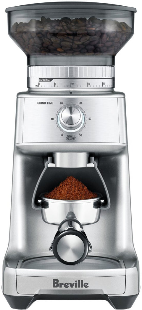 Breville the Dose Control Pro Coffee Grinder - 60 Grind Settings - 340g Bean Hopper - Silver - BCG600SIL
