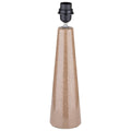 Verve Design Caria Ceramic Lamp Base - Brown - 100mm x 410mm - Textured Design - SuperSaverAU - view 2