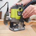Ryobi 1600W Plunge Router, Variable Collet Size, Hypergreen RRT1600-S