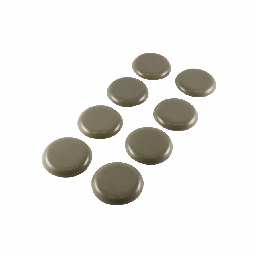Surface Gard 38mm Round Self Adhesive Plastic Sliders, Suits 38mm Legs, 8 Pack