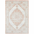 Rug Culture Emotion Power Loomed Extra Large Rug 400x300 - Peach Polyester, Persian Style - EMO77PEACH400X300