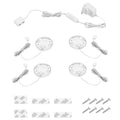Arlec Warm White Puck Lights, 500lm, Corded, Indoor, 4 Pack UC507