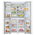 LG 637L French Door Fridge - Ice and Water, Matte White, Two Big Fresh Zone Crispers - GF-L700MWH