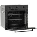 Whirlpool 60cm multi-function oven - 67L net, forced air cooking, SmartClean, black glass - W3OMK35HR0BA