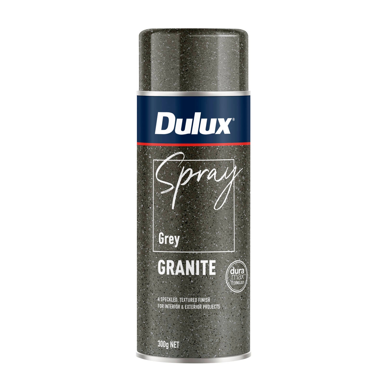 Dulux 300g Grey Granite Effects Spray Paint