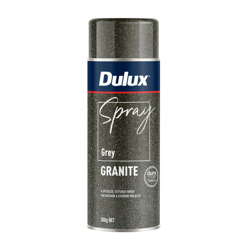 Dulux 300g Grey Granite Effects Spray Paint