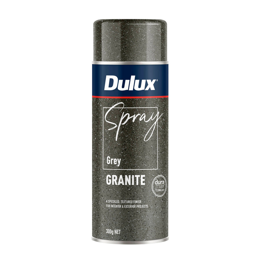 Dulux 300g Grey Granite Effects Spray Paint