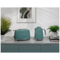 Smeg 50s Retro Style Kettle and 2 Slice Toaster Pack - Emerald Green - KLF03EGMAUTSF01EGMAU