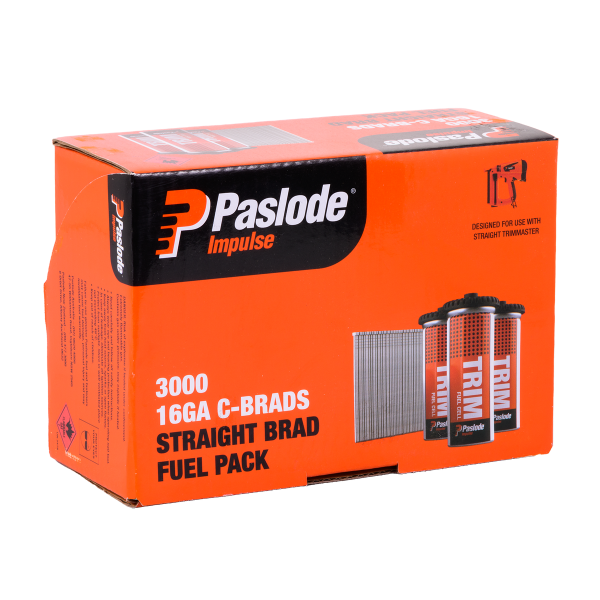 Paslode 65mm c65 Impulse Brad - 3000 Pack - Zinc Plated - Durable - SuperSaverAU - view 2