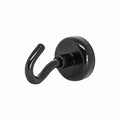 Pinnacle 25mm Gloss Black Steel Magnetic Hook 6 Pack