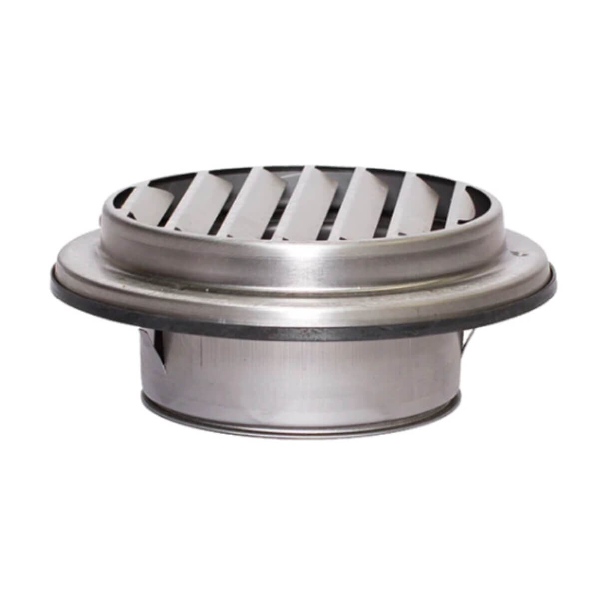 Sirius Ducting Wall Kit - 3m Semi-Rigid Ducting, Stainless Steel Louvre Wall Vent - EASYWALL-150