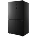 TCL 596L Quad Door Fridge - Black, 5 Star Energy Rating, Metal Cooling - TRF590QB