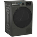 Beko 9kg Heat Pump Dryer - Graphite, Steam Care, Wi-Fi HomeWhiz Control, 9 Star Energy Rating - BDPB903SG