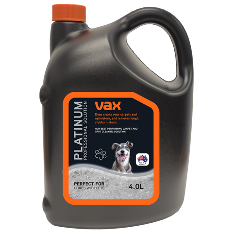 Vax Platinum Professional Solution - 4L - Deep Cleaning & Stain Removal - SuperSaverAU - view 1