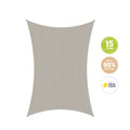 Coolaroo Shade Sail - 5 x 3m - Shell - Commercial Grade - 95% UV Block - SuperSaverAU - view 4