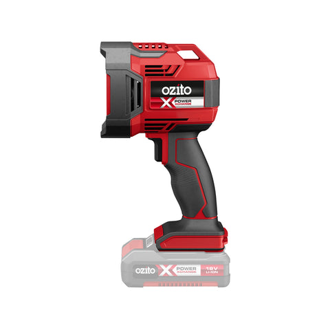 Ozito PXC 18V Cordless LED Spotlight 2500 Lumen Skin Only PXSLS-018