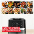 Tefal 5L Silence Essential Air Fryer - Coal Grey, Under 50 Decibels, 10 Presets - EY551H