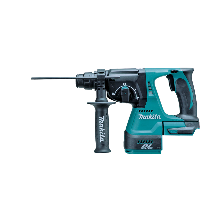Makita 18V Brushless 24mm SDS Plus Rotary Hammer - Skin Only DHR242Z