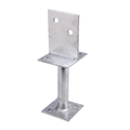 Pryda 130mm M10 Centre Fix Post Anchor - Hot Dip Galvanised Steel - Termite Protection - SuperSaverAU - view 2