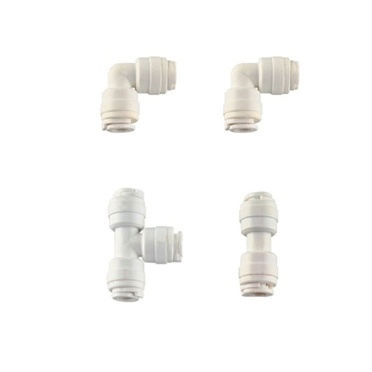 Aquaport 1/4" Connection Pieces - Plastic - Easy Installation - Durable