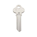 EHI LW5 55mm Silver Blank Key, Nickel Plated Brass