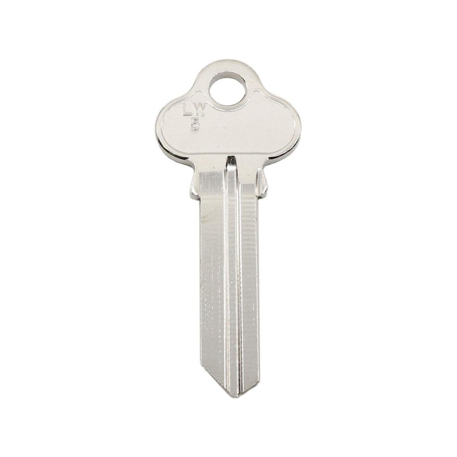 EHI Silver Blank Key - 55mm Nickel Plated Brass - Easy To Carry - SuperSaverAU - view 1