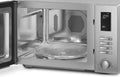 Smeg 34L Microwave Oven with Grill - 1000W, Stainless Steel, Dial Controls - SA34MX