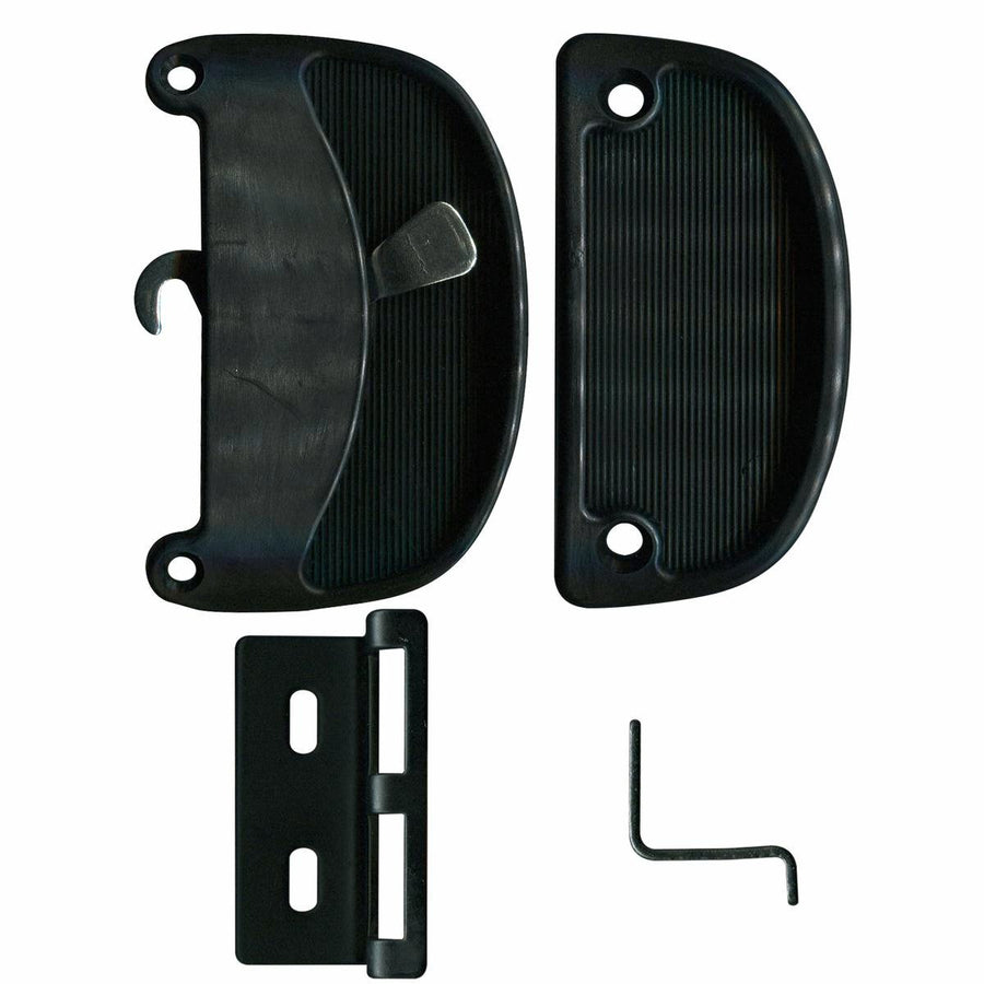 Rolltrak Screen Door Latch Set - Stainless Steel - 55mm - Durable Design - SuperSaverAU - view 1