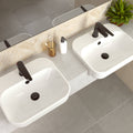 HomeCare by Caroma Black Matte Assistant Living Basin Mixer, 6L/min 5 Star WELS