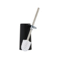 Barelli Matte Black Plastic Toilet Brush & Holder