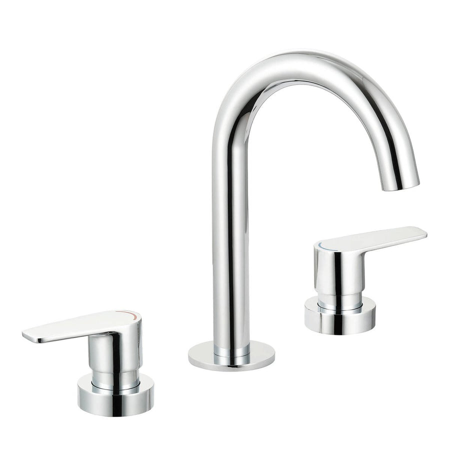 Evekare Chrome 1/4 Turn Extended Lever Basin Set 245mm x 290mm - Accessibility Aid - SuperSaverAU - view 1